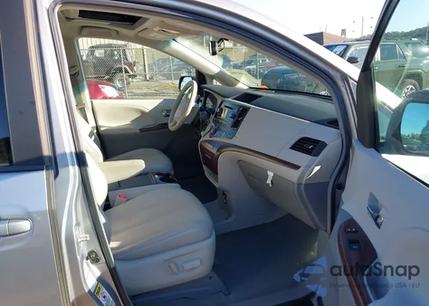 2012 Toyota Sienna Xle 7 Passenger из США, поврежденный, VIN 5TDDK3DC6CS036259